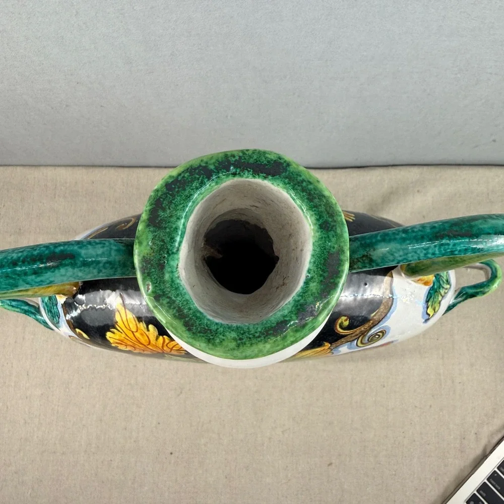 Monumental Vintage Italian Majolica 20